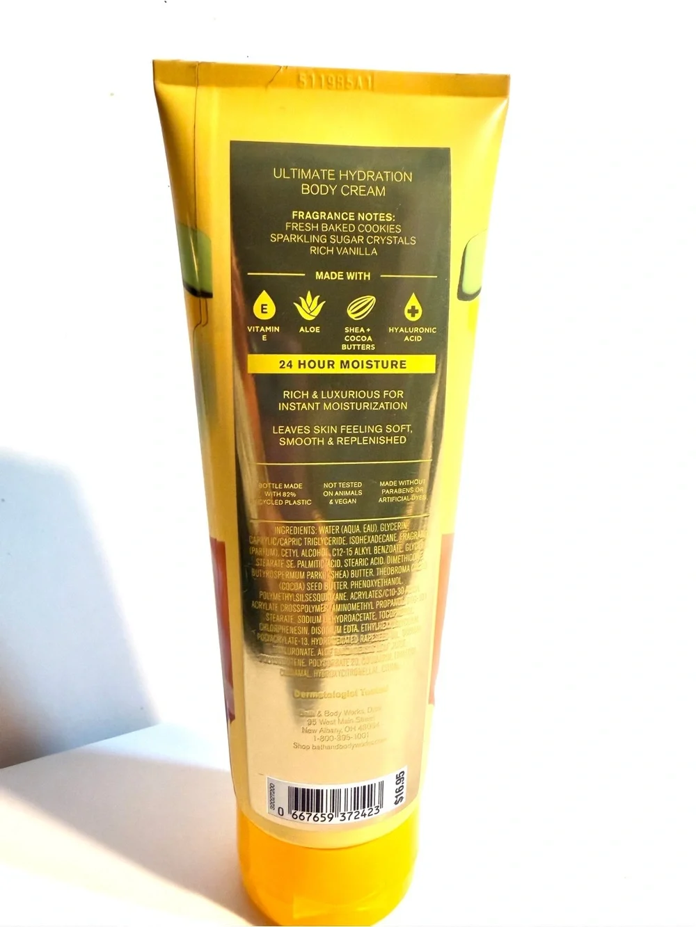 💙 Bath & Body Works Merry Cookie Moisturizing Body Cream New unused
